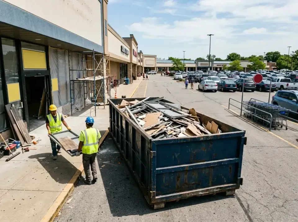 retail-store-renovation-debris-003 — frequently asked questions, Roll-off Dumpster Rentals in Lenoir, NC